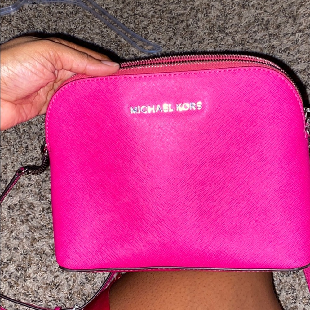 Pink Michael Kors bag